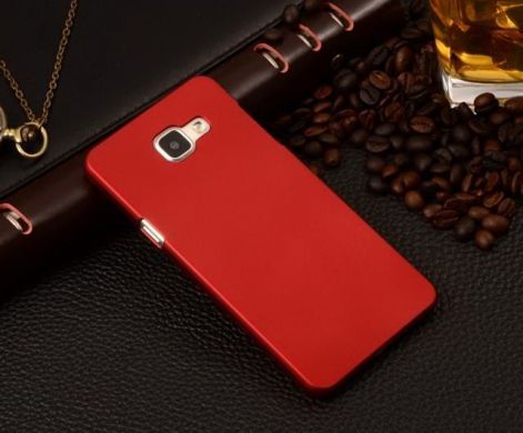 Пластиковая накладка Deexe Hard Case для Samsung Galaxy A5 (2016) - Red