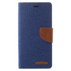 Чохол-книжка MERCURY Canvas Diary для Samsung Galaxy A8+ 2018 (A730), Блакитний