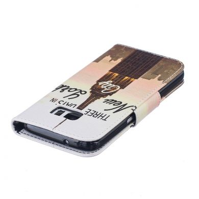Чехол-книжка Deexe Color Wallet для Samsung Galaxy S7 (G930) - New York