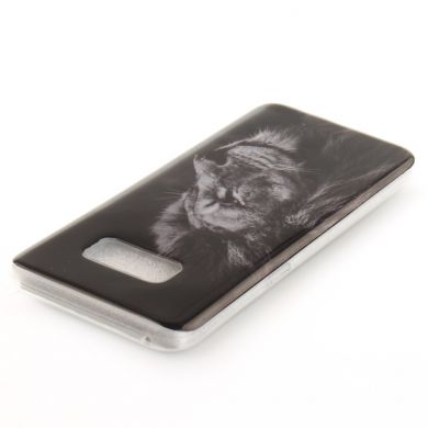 Силиконовый (TPU) чехол Deexe Life Style для Samsung Galaxy S8 (G950) - Lion