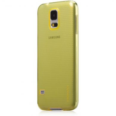 Силиконовая накладка Momax TPU Soft Case для Samsung Galaxy S5 (G900) - Yellow