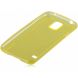 Силиконовая накладка Momax TPU Soft Case для Samsung Galaxy S5 (G900) - Yellow. Фото 3 из 5