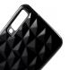 Силиконовый чехол Deexe 3D Diamond Texture для Samsung Galaxy A7 2018 (A750) - Black. Фото 4 из 5