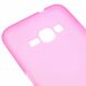Силиконовый чехол Deexe Soft Case для Samsung Galaxy J1 2016 (J120) - Pink. Фото 3 из 5