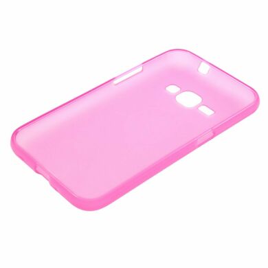 Силиконовый чехол Deexe Soft Case для Samsung Galaxy J1 2016 (J120) - Pink