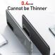 Силиконовый (TPU) чехол BASEUS Ultra Thin Matte для Samsung Galaxy S20 Plus (G985) - Transparent Black. Фото 2 из 10