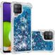 Силиконовый (TPU) чехол Deexe Liquid Glitter для Samsung Galaxy A22 (A225) / M22 (M225) - Blue Hearts. Фото 1 из 7