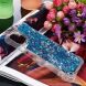 Силиконовый (TPU) чехол Deexe Liquid Glitter для Samsung Galaxy A22 (A225) / M22 (M225) - Blue Hearts. Фото 5 из 7