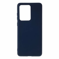 Силіконовий (TPU) чохол Deexe Matte Case для Samsung Galaxy S20 Ultra (G988) - Dark Blue