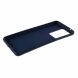 Силиконовый (TPU) чехол Deexe Matte Case для Samsung Galaxy S20 Ultra (G988) - Dark Blue. Фото 5 из 5
