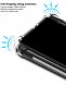 Силиконовый (TPU) чехол IMAK Airbag Case для Samsung Galaxy S20 Ultra (G988) - Matte Black. Фото 7 из 11