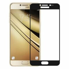 Защитное стекло Deexe 5D Full Glue для Samsung Galaxy A7 2016 (A710) - Black