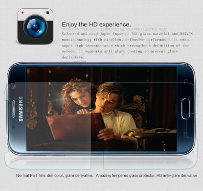 Защитное стекло NILLKIN Amazing H+ для Samsung Galaxy S6 (G920) + пленка