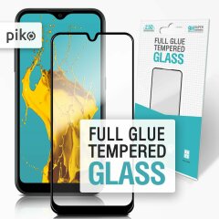 Захисне скло Piko Full Glue для Samsung Galaxy A01 (A015) - Black