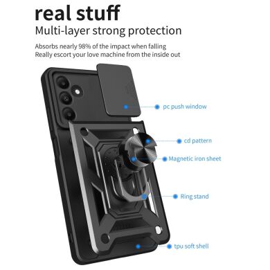Защитный чехол Deexe Armor Shield для Samsung Galaxy A15 (A155) - Gold