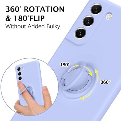 Защитный чехол Deexe Color Shell для Samsung Galaxy S21 FE (G990) - Dark Blue