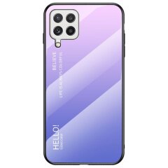 Захисний чохол Deexe Gradient Color для Samsung Galaxy A22 (A225) - Pink / Purple
