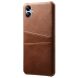 Защитный чехол Deexe Pocket Case для Samsung Galaxy A05 (A055) - Brown. Фото 1 из 4