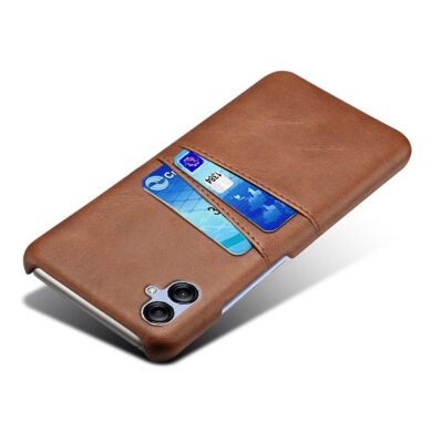 Защитный чехол Deexe Pocket Case для Samsung Galaxy A05 (A055) - Brown