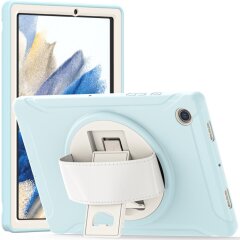 Защитный чехол Deexe Rotation Hybrid для Samsung Galaxy Tab A8 10.5 (X200/205) - White / Blue