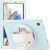 Захисний чохол Deexe Rotation Hybrid для Samsung Galaxy Tab A8 10.5 (X200/205) - White / Blue