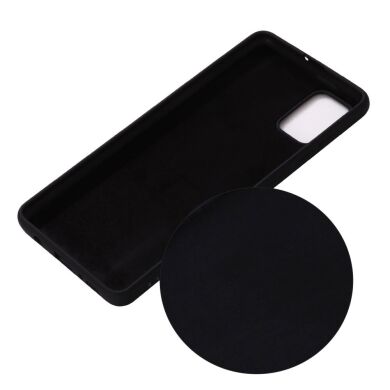 Защитный чехол Deexe Silicone Case для Samsung Galaxy A02s (A025) - Black