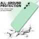 Защитный чехол Deexe Silicone Case для Samsung Galaxy A35 (A356) - Green. Фото 3 из 8