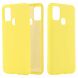 Защитный чехол Deexe Silicone Case для Samsung Galaxy M31 (M315) - Yellow. Фото 1 из 5