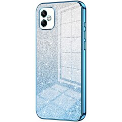 Захисний чохол Deexe Sparkles Cover для Samsung Galaxy A05 (A055) - Blue