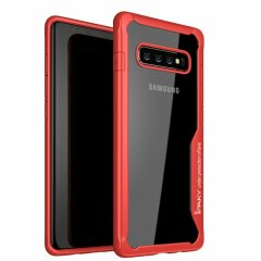 Захисний чохол для IPAKY Clear BackCover Samsung Galaxy S10 Plus (G975) - Red