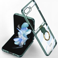 Захисний чохол GKK Elegant Case для Samsung Galaxy Flip 5 - Midnight Green