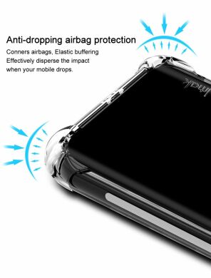 Защитный чехол IMAK Airbag MAX Case для Samsung Galaxy A50 (A505) / A30s (A307) / A50s (A507) - Transparent