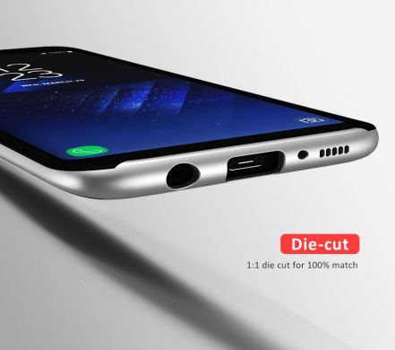 Защитный чехол IPAKY Hybrid для Samsung Galaxy S8 Plus (G955) - Silver