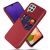 Защитный чехол KSQ Business Pocket для Samsung Galaxy A22 (A225) - Red