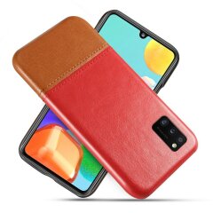 Защитный чехол KSQ Dual Color для Samsung Galaxy A41 (A415) - Red / Brown