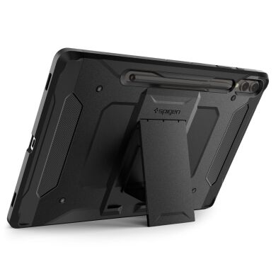 Защитный чехол Spigen (SGP) Tough Armor Pro для Samsung Galaxy Tab S9 Plus (X810/816) - Black