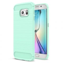Защитный чехол UniCase Carbon для Samsung Galaxy S6 edge (G925) - Turquoise