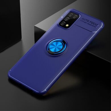 Защитный чехол UniCase Magnetic Ring для Samsung Galaxy A02s (A025) - Blue