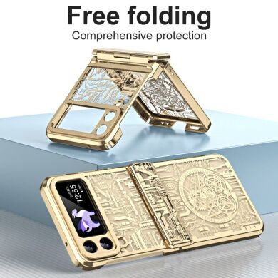 Защитный чехол UniCase Mechanical Legend для Samsung Galaxy Flip 4 - Rose Gold