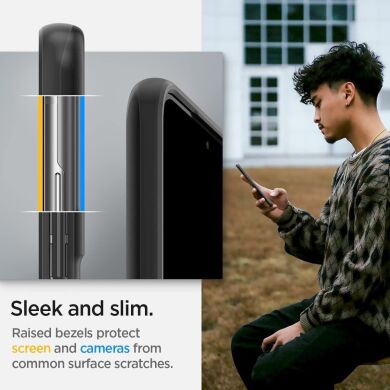 Защитный чехол Spigen (SGP) Thin Fit для Samsung Galaxy S22 (S901) - Black