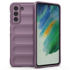 Защитный чехол Deexe Terra Case для Samsung Galaxy S21 FE (G990) - Light Purple