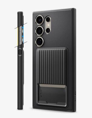 Защитный чехол Spigen (SGP) Liquid Slot для Samsung Galaxy S24 Ultra (S928) - Matte Black