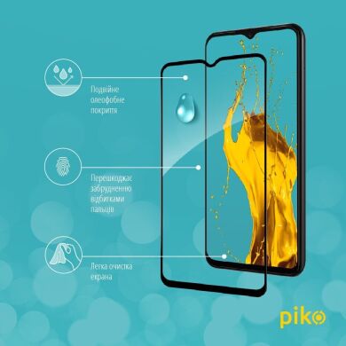 Защитное стекло Piko Full Glue для Samsung Galaxy A13 (А135) - Black
