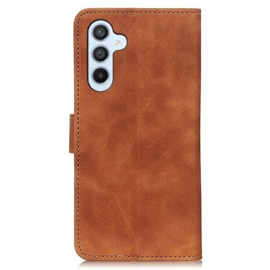 Чехол-книжка KHAZNEH Retro Wallet для Samsung Galaxy A54 (A546) - Brown