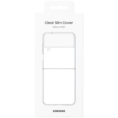 Захисний чохол Clear Slim Cover для Samsung Galaxy Flip 4 (EF-QF721CTEGUA) - Transparency