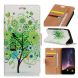 Чехол Deexe Life Style Wallet для Samsung Galaxy A7 2018 (A750) - Green Flower Tree. Фото 1 из 6