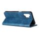Чехол KHAZNEH Leather Wallet для Samsung Galaxy A32 - Blue. Фото 4 из 8