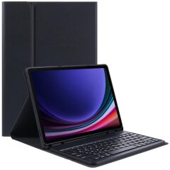 Чехол-клавиатура UniCase Keyboard Cover для Samsung Galaxy Tab S9 FE Plus (X610/616) - Black