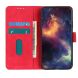 Чехол-книжка KHAZNEH Retro Wallet для Samsung Galaxy S22 Plus - Red. Фото 6 из 10