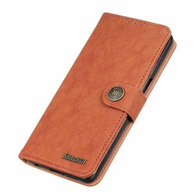Чехол-книжка KHAZNEH Wallet Cover для Samsung Galaxy S20 FE (G780) - Brown